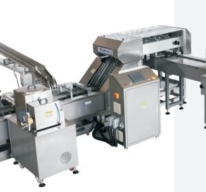 BOE8 Seven-servo drive Biscuits on-edge packing machine
